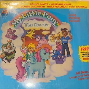 My Little Pony The Movie Record Vintage